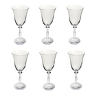 Jogo de 6 Taças Para Vinho Full-Fit em Cristal Ecológico 250ml