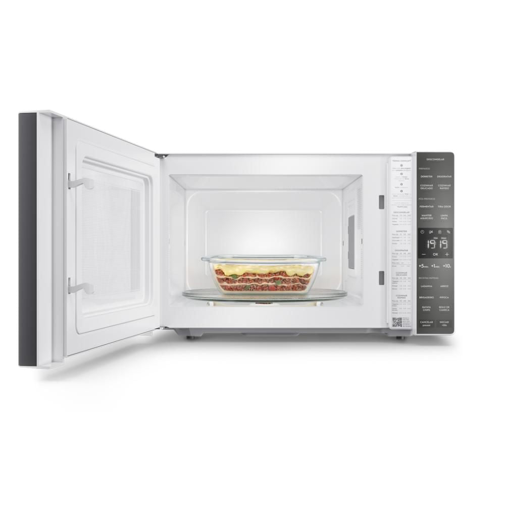 Micro-ondas Electrolux 36L Efficient com Descongelamento Assistido Branco 220V