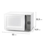 Micro-ondas Electrolux 36L Efficient com Descongelamento Assistido Branco 220V
