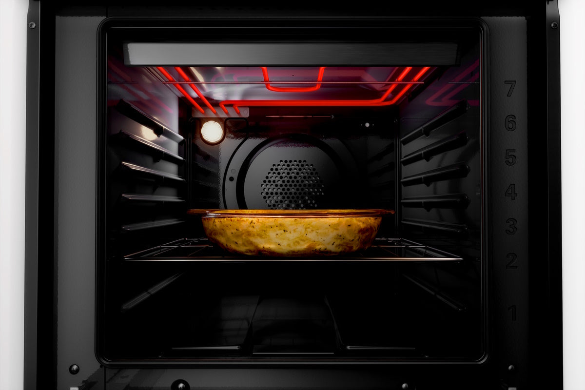 Forno de Embutir Elétrico Brastemp 84L BOC84AR Convecção Grill Timer Touch Inox Espelhado 220V