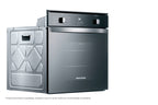 Forno de Embutir Elétrico Brastemp 84L BOC84AR Convecção Grill Timer Touch Inox Espelhado 220V