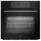 Kit Midea de Embutir Forno Elétrico 80L AirFryer + Micro-ondas 35L 220V