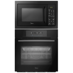 Kit Midea de Embutir Forno Elétrico 80L AirFryer + Micro-ondas 35L 220V