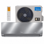 Ar-Condicionado Split Inverter 12000 BTUs Midea Xtreme Quente e Frio Prata Espelhado 220V