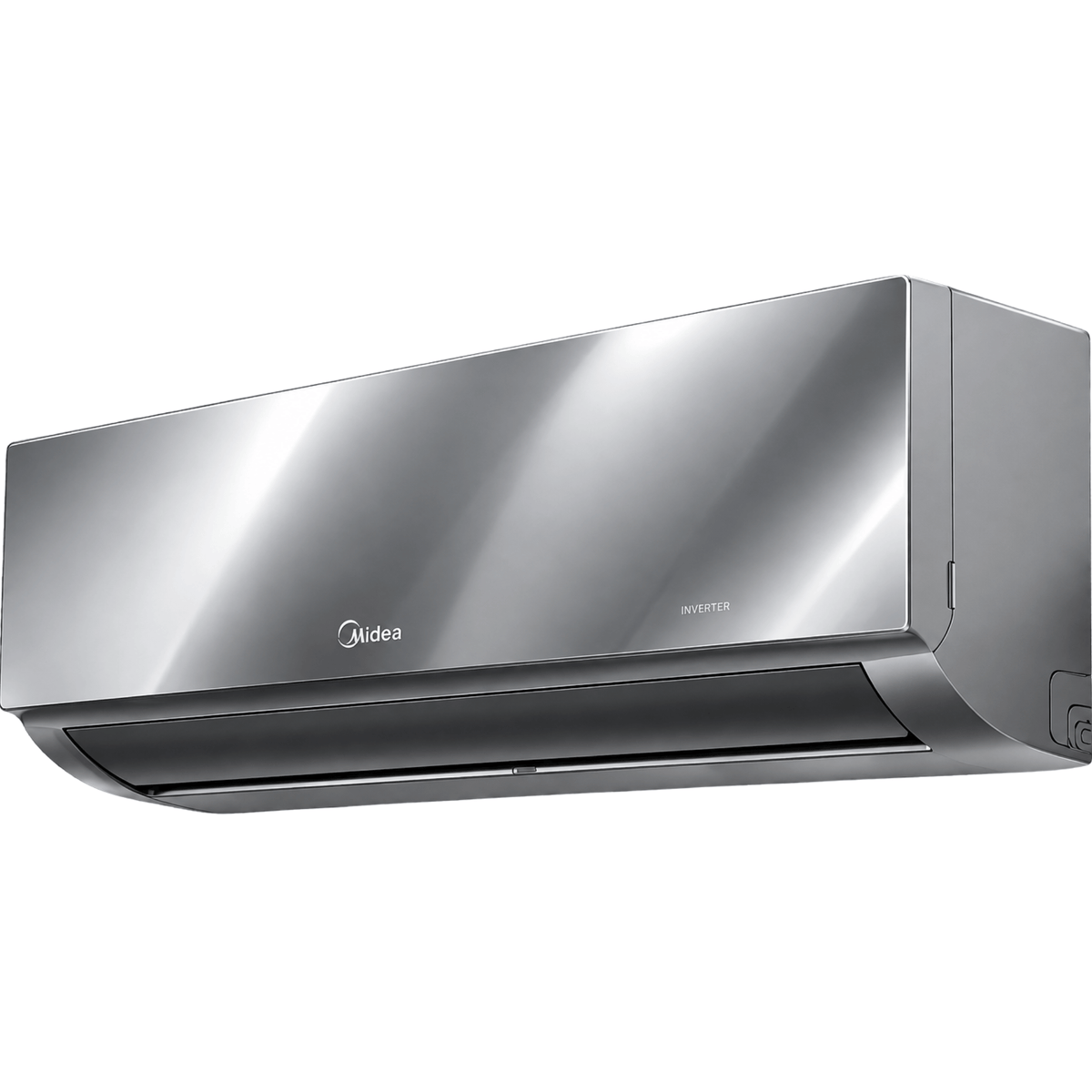 Ar-Condicionado Split Inverter 12000 BTUs Midea Xtreme Quente e Frio Prata Espelhado 220V