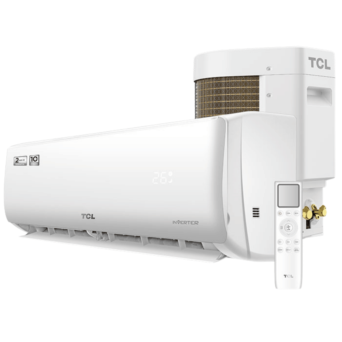 Ar-Condicionado Split Inverter TCL Elite 9000 BTUs Frio Branco 220V