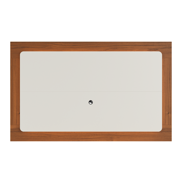 Painel Suspenso Oslo Província 182cm Canella e Off White