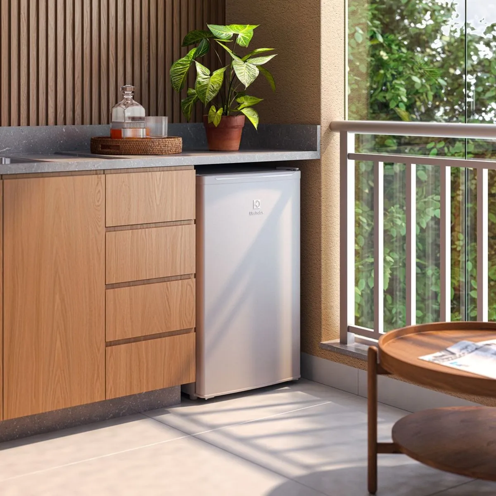 Frigobar Electrolux 122L Efficient EM120 com Controle de Temperatura -2ºC a 10ºC Branco 220V