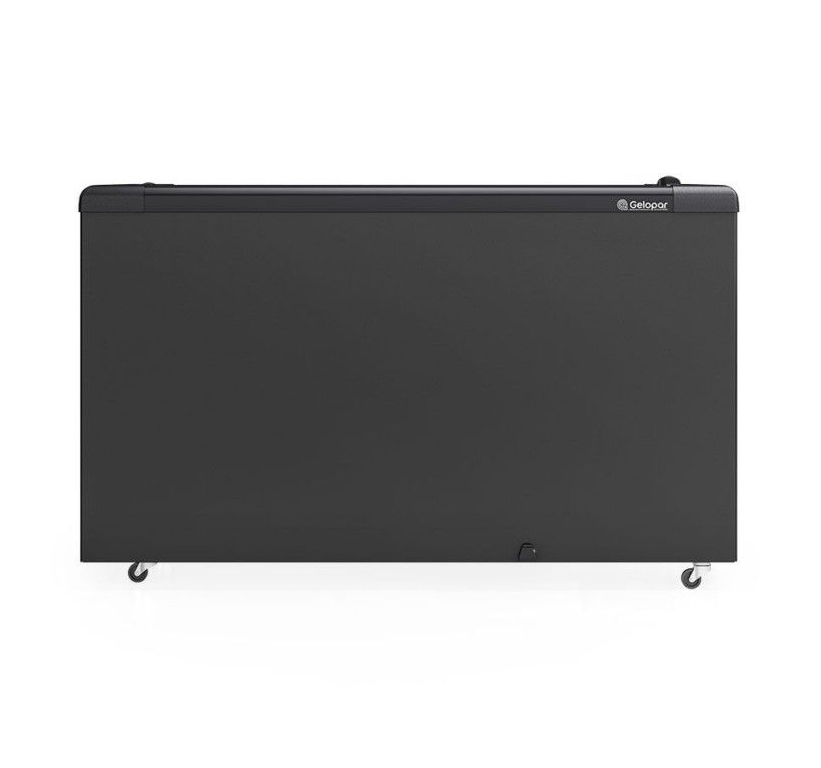 Freezer Horizontal Gelopar 395L GHD-400 LB PR Preto 220V