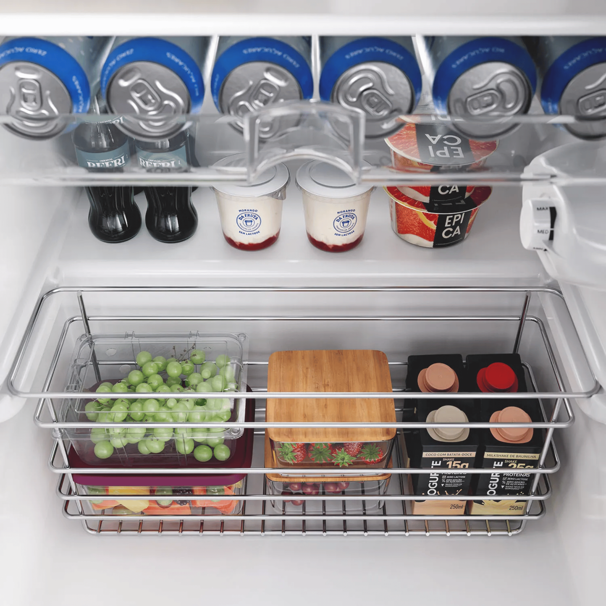 Frigobar Brastemp Retrô 76L BRA08MB Branco 220V