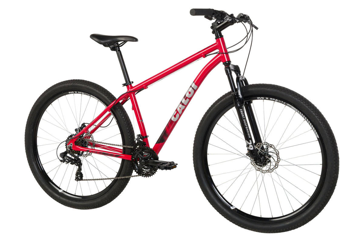 Bicicleta Caloi Montana Aro 29 Quadro M Freio a Disco 21 Velocidades Vermelho