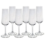Jogo de 6 Taças para Champanhe Full-Fit em Cristal Ecológico 200ml