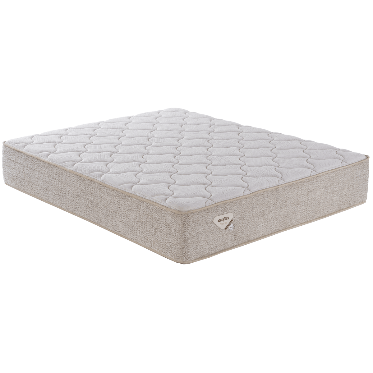 Colchão Multi Support Queen Ecoflex 158x198x32cm Miracoil Bouclê Bege