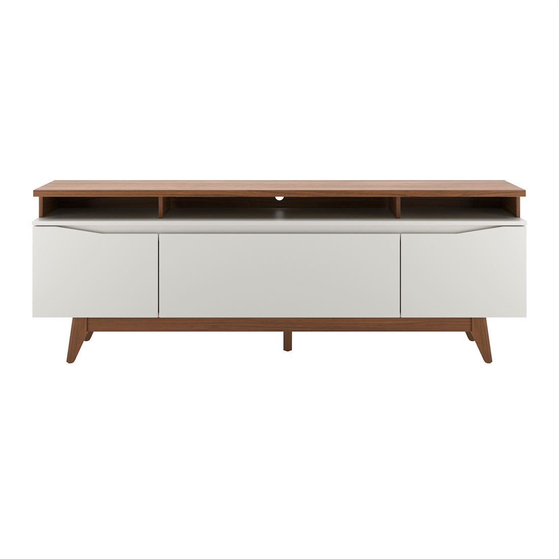 Rack Flynt St Província 184cm 3 Portas Off White e Canella