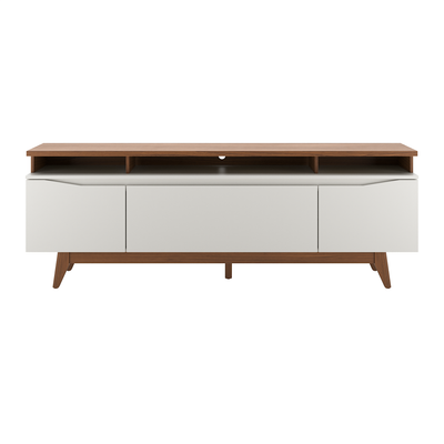 Rack Flynt St Província 184cm 3 Portas Off White e Canella