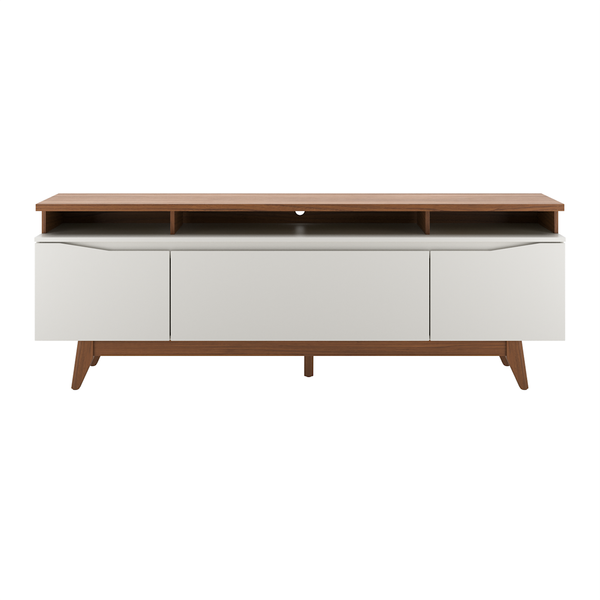 Rack Flynt St Província 184cm 3 Portas Off White e Canella