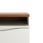 Rack Flynt St Província 184cm 3 Portas Off White e Canella