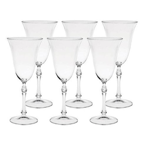 Jogo de 6 Taças Etilux Cristal Parus 350ml