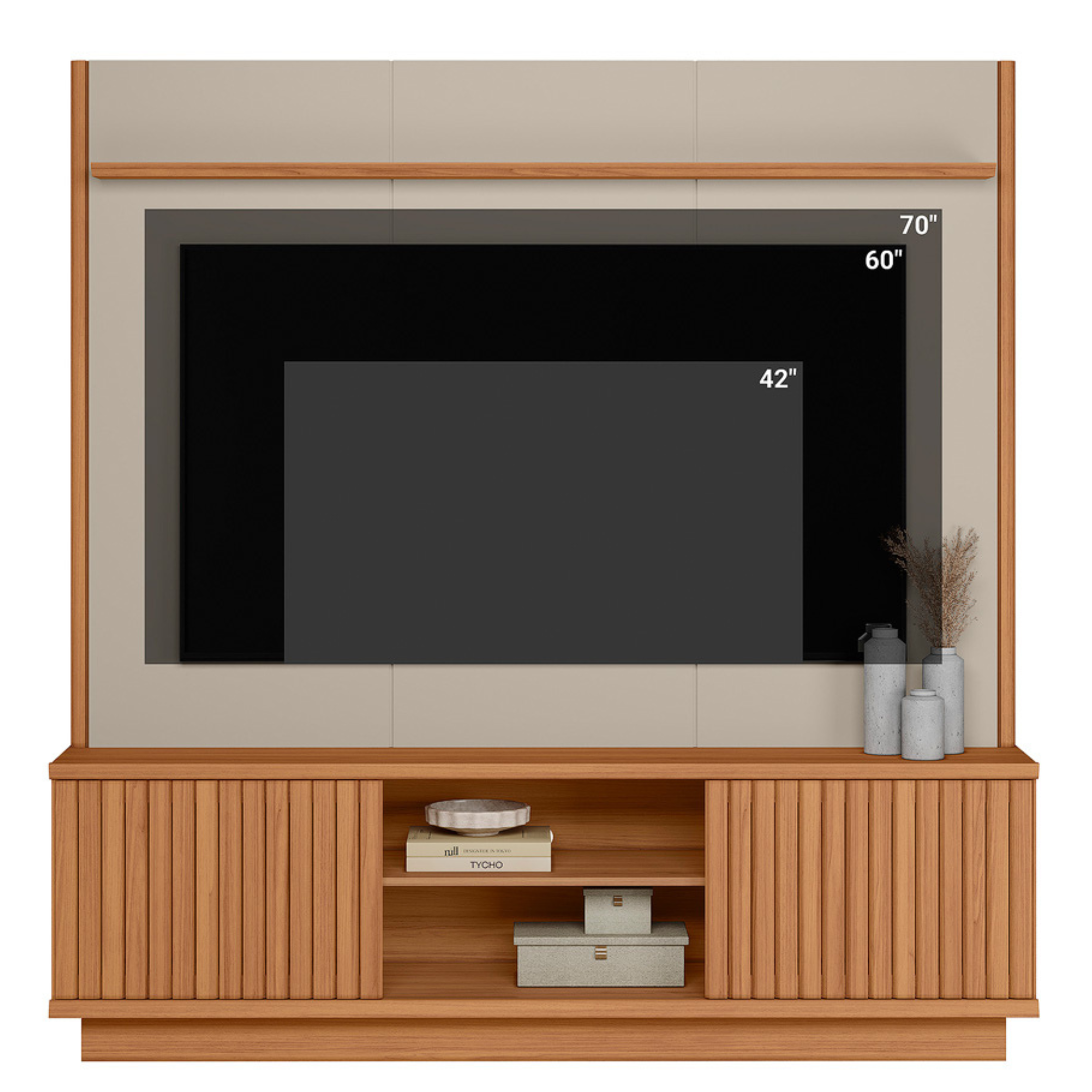 Home Ravenna Linea 180cm Canela e Off White