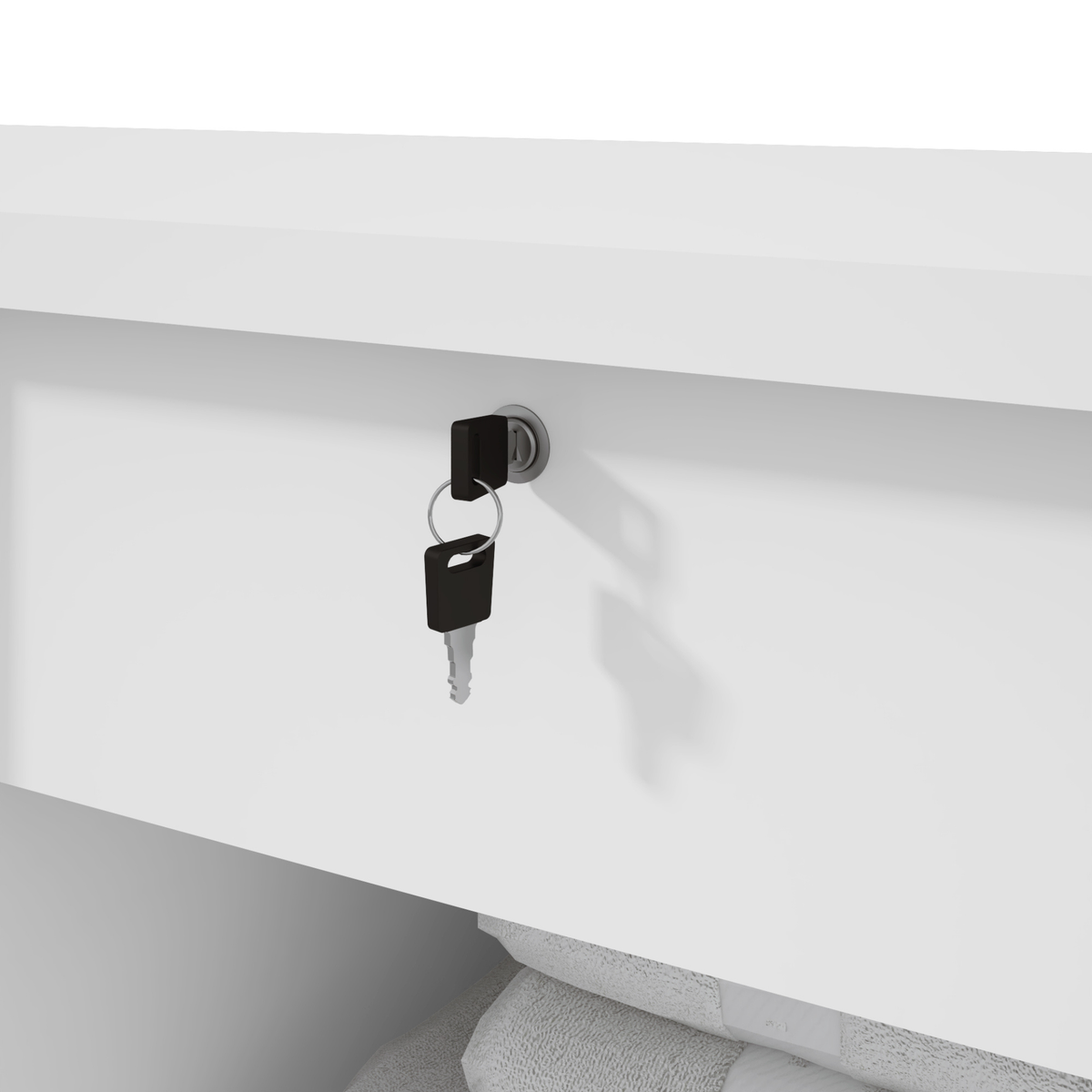 Cômoda Vedra 173cm Lopas 7 Gavetas 2 Portas Branco