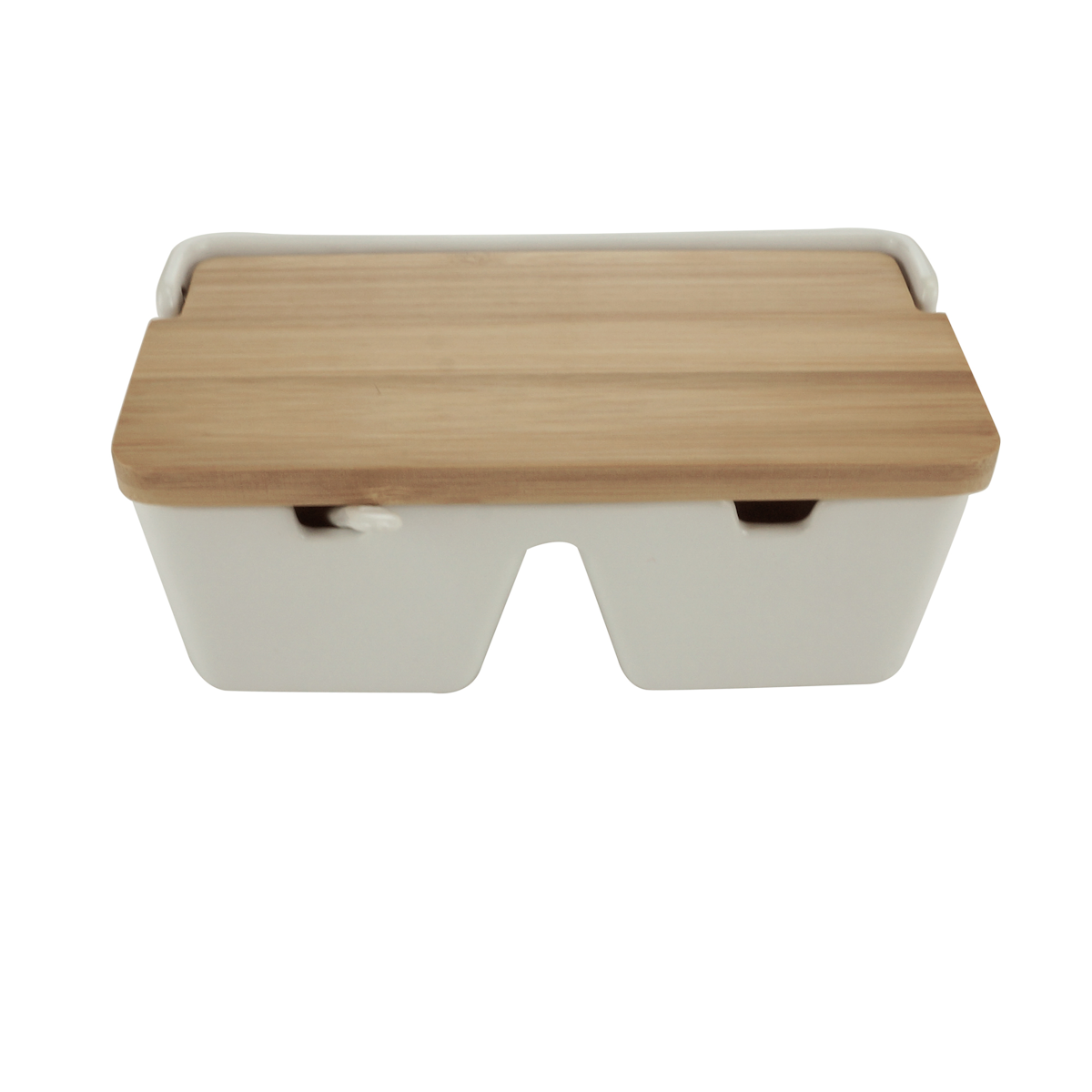 Saleiro de Mesa em Cerâmica com Divisória Coliseu