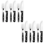 Conjunto de Talheres Jumbo Brinox 12 Peças Para Churrasco Preto
