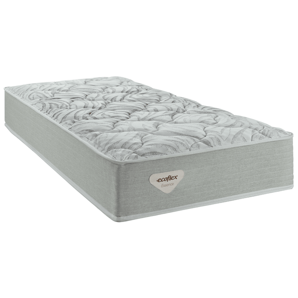 Colchão Luno Solteiro Ecoflex Molas Ensacadas PWS 88x188x28cm Prata