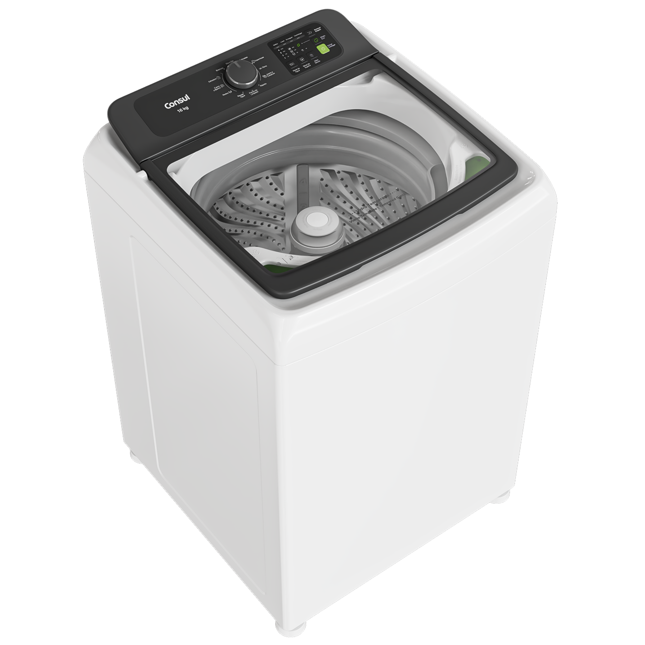Lavadora de Roupas Consul 16Kg CWN16A Modo Eco Branco 220V