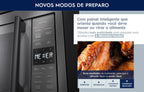 Micro-ondas de Embutir Electrolux 34L Experience com Painel Touch Cinza 220V