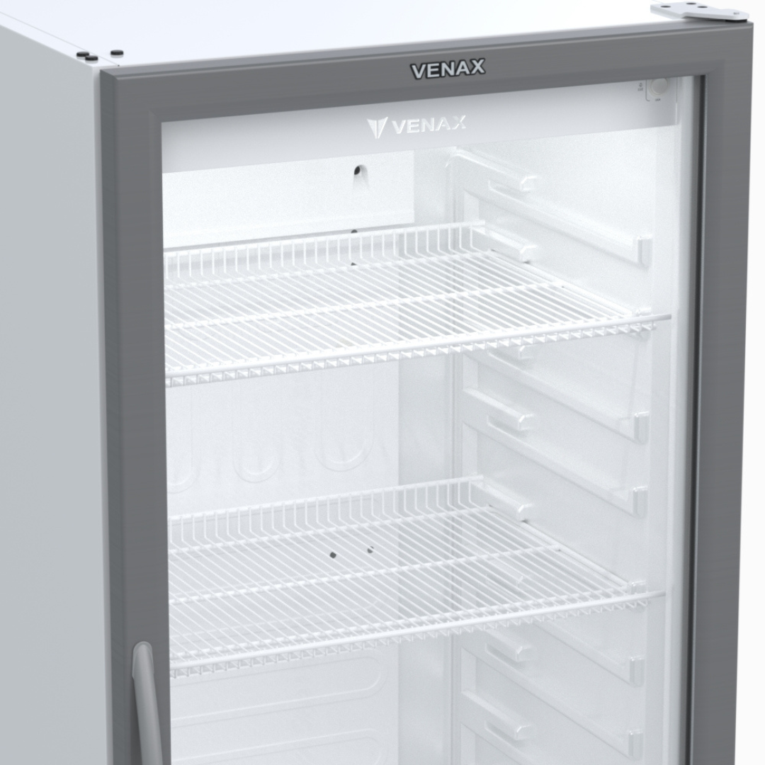 Expositora de Bebidas Venax 400L VV400 Branco 220V