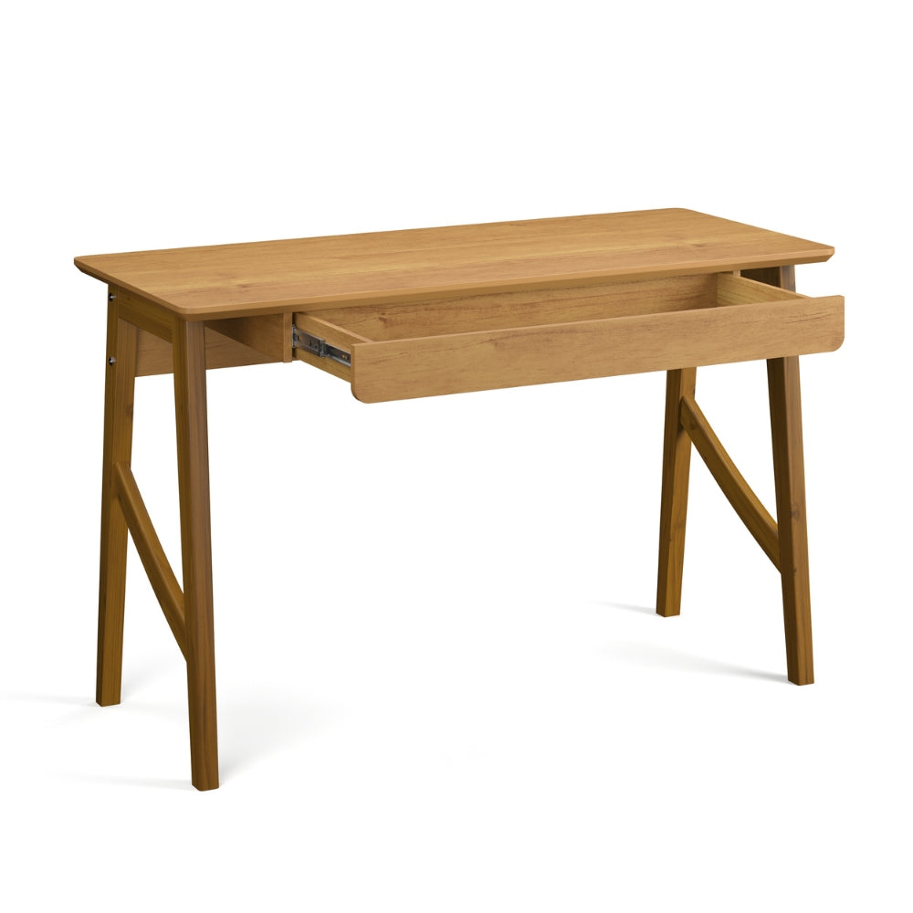 Escrivaninha Taurus com Gaveta Home Office Patrimar Cinamomo