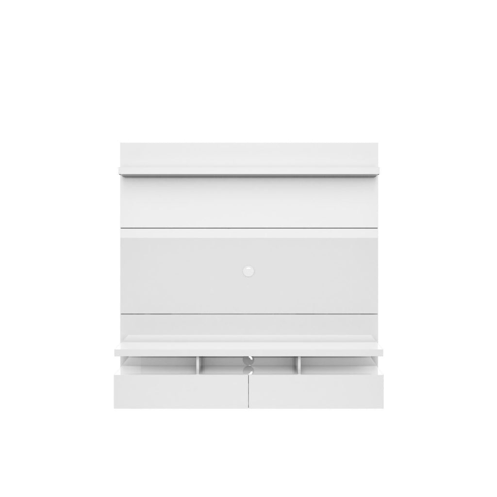 Home Painel Suspenso City Província 1,60m para TVs de até 50" Branco Gloss