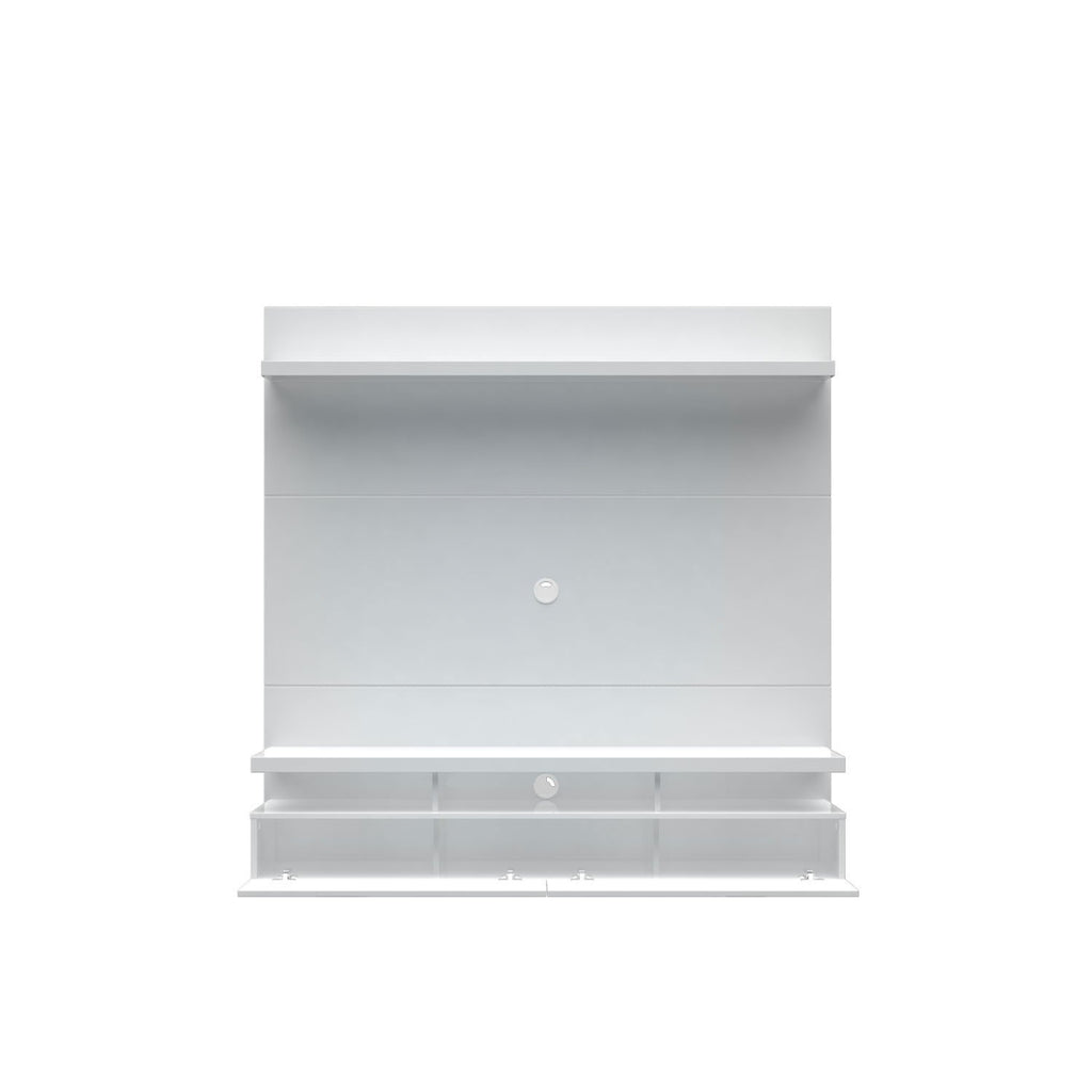 Home Painel Suspenso City Província 1,60m para TVs de até 50" Branco Gloss
