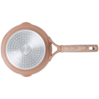 Jogo de Panelas Ceramic Life Brinox 5 Peças Indução Duna Terracota