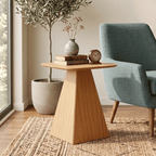 Mesa Lateral TB636 Dalla Costa 60cm 100% MDF Carvalho Rosé