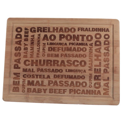 Tábua Para Corte Full-Fit em Bambu 39cm