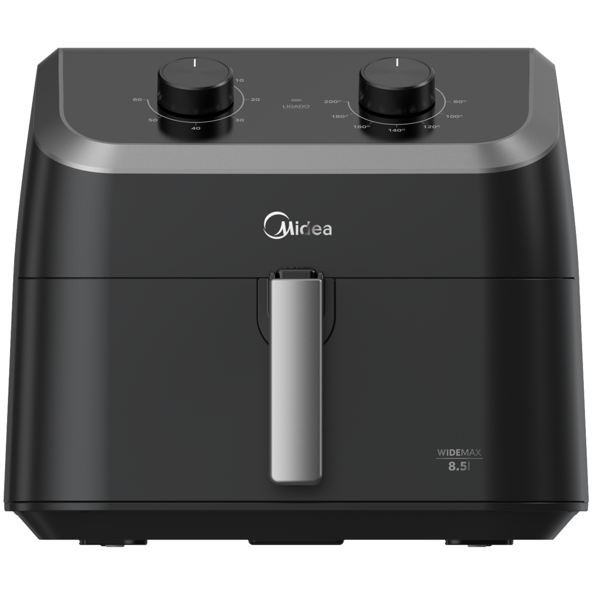 Fritadeira Elétrica Sem Óleo Air Fryer 8,5L Midea Widemax Cyclone Preto 220V