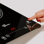 Cooktop Indução Fischer 1 Boca Mesa Vitrocerâmica com Touch Screen Preto 220V