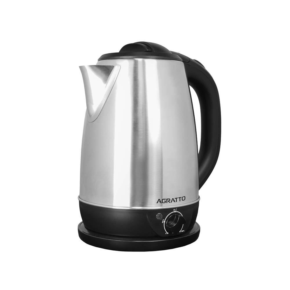 Chaleira Elétrica Agratto 2,2L 1500W Inox ACET01L-02 com Controle de Temperatura Inox 220V