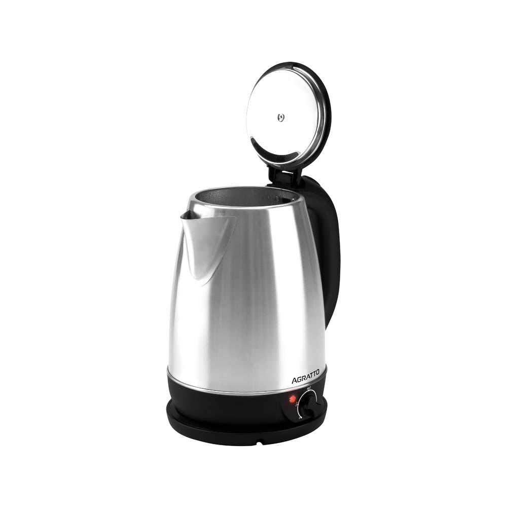 Chaleira Elétrica Agratto 2,2L 1500W Inox ACET01L-02 com Controle de Temperatura Inox 220V