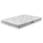Colchão Espuma Ecoline D-23 Ecoflex Casal 138x188x14cm Cinza