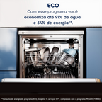 Lava-Louças Electrolux 14 Serviços com Programa Lava & Seca LS14E Inox 220V
