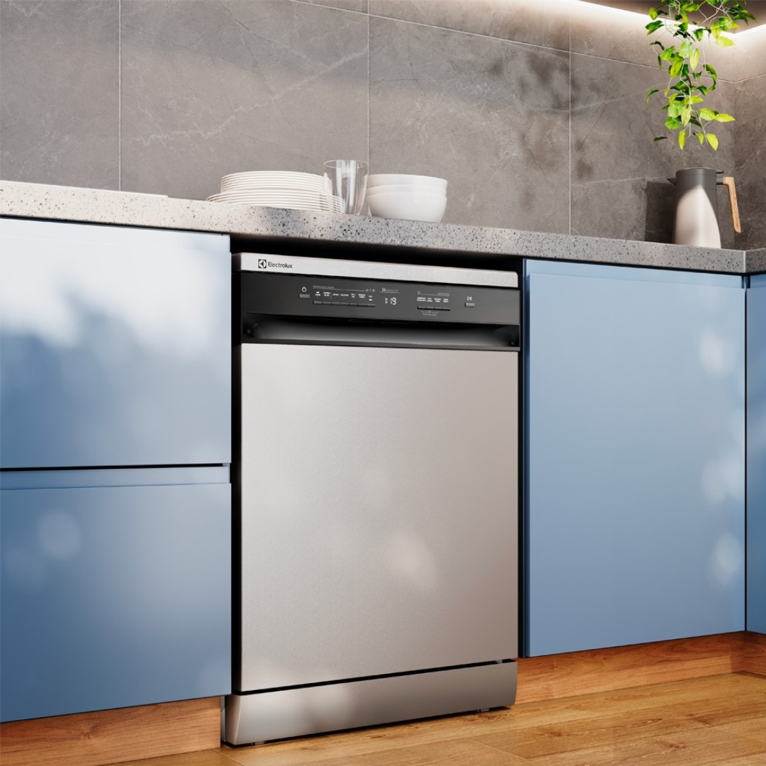 Lava-Louças Electrolux 14 Serviços com Programa Lava & Seca LS14E Inox 220V