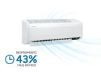 Ar-Condicionado Split Inverter Samsung WindFree Connect 18000 Btus Frio AR18BVFAAWKNAZ 220V