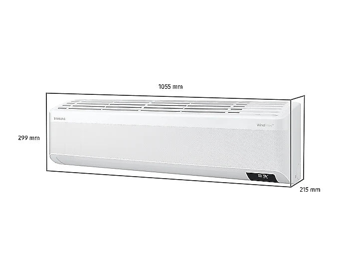 Ar-Condicionado Split Inverter Samsung WindFree Connect 18000 Btus Frio AR18BVFAAWKNAZ 220V