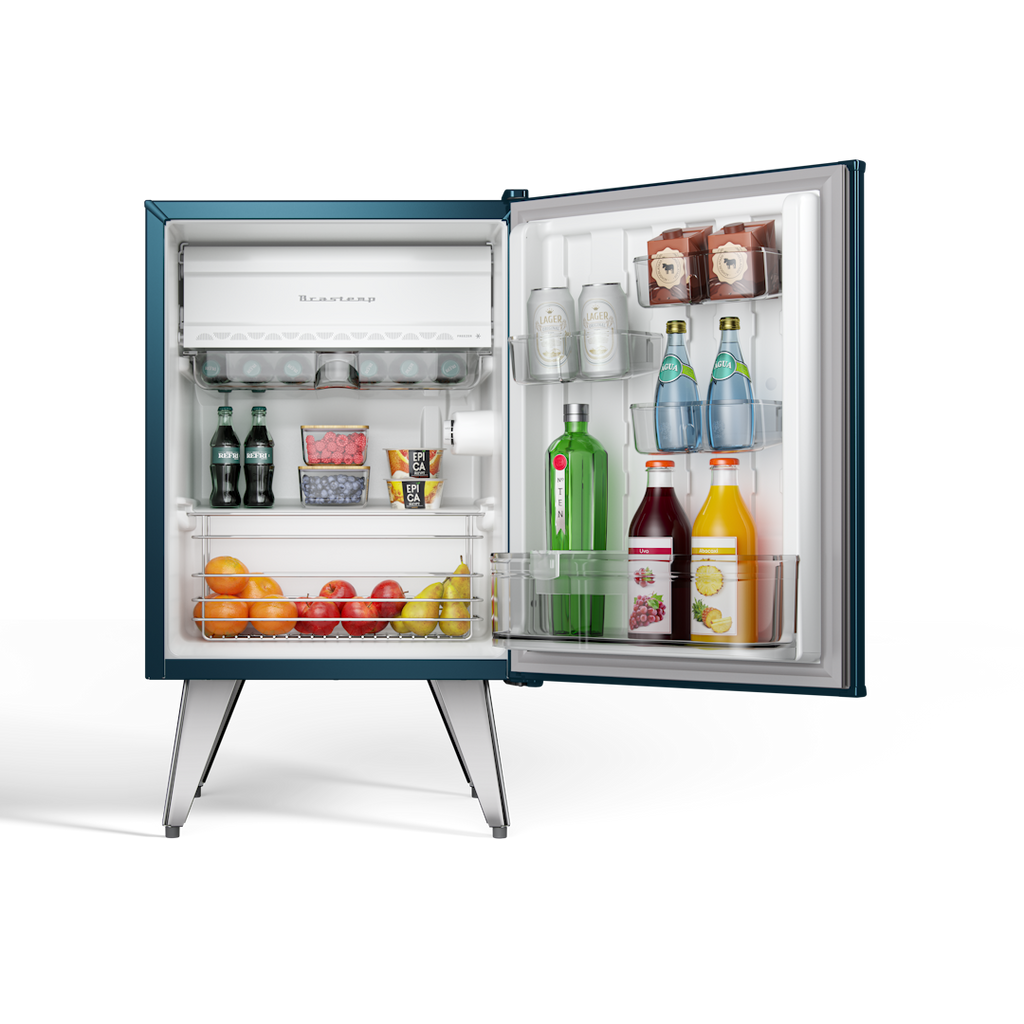 Frigobar Brastemp Retrô 76L BRA08HZ Azul Metálico 220V