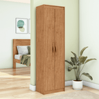 Armário Multiuso Bliss Lopas 2 Portas 50cm Amêndoa Clean