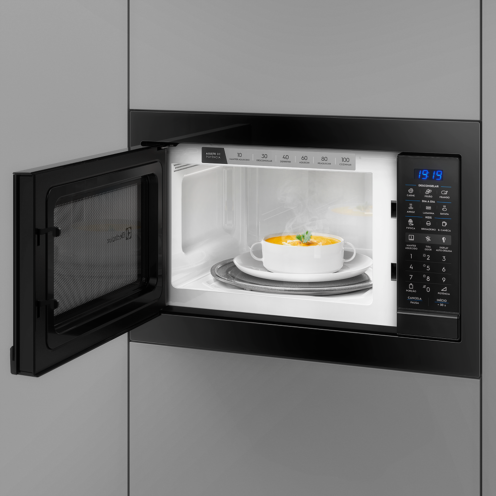 Kit Electrolux de Embutir Forno a Gás 80L Efficient PerfectCook + Micro-ondas 34L 220V