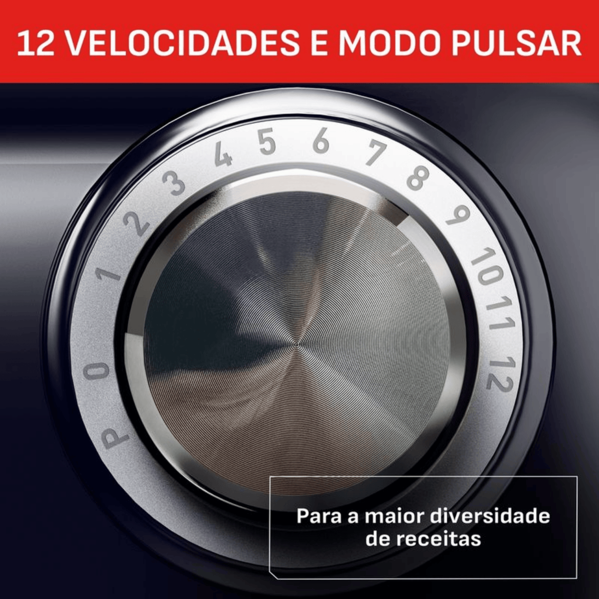 Batedeira Planetária Arno Bake Easy KM10 12 Velocidades 500W Preto 220V