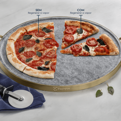 Fogão 4 Bocas Electrolux Efficient FE4GS com PerfectCook e Mesa de Vidro Prata Bivolt